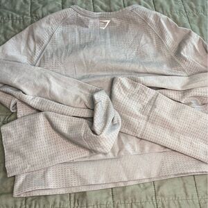 Light cool grey Vital Seamless top
